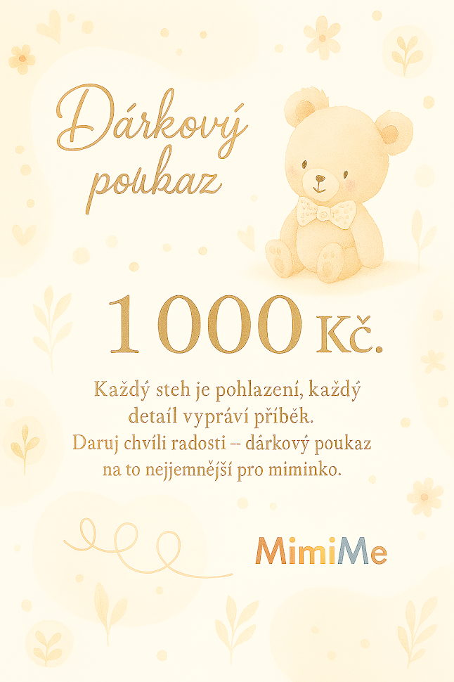 Dárkový poukaz 1000 Kč